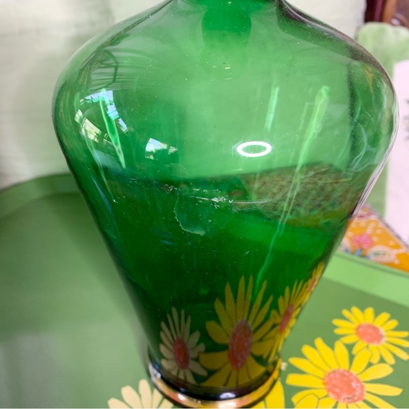 Gilded Emerald Decanter - Picture 6 of 9